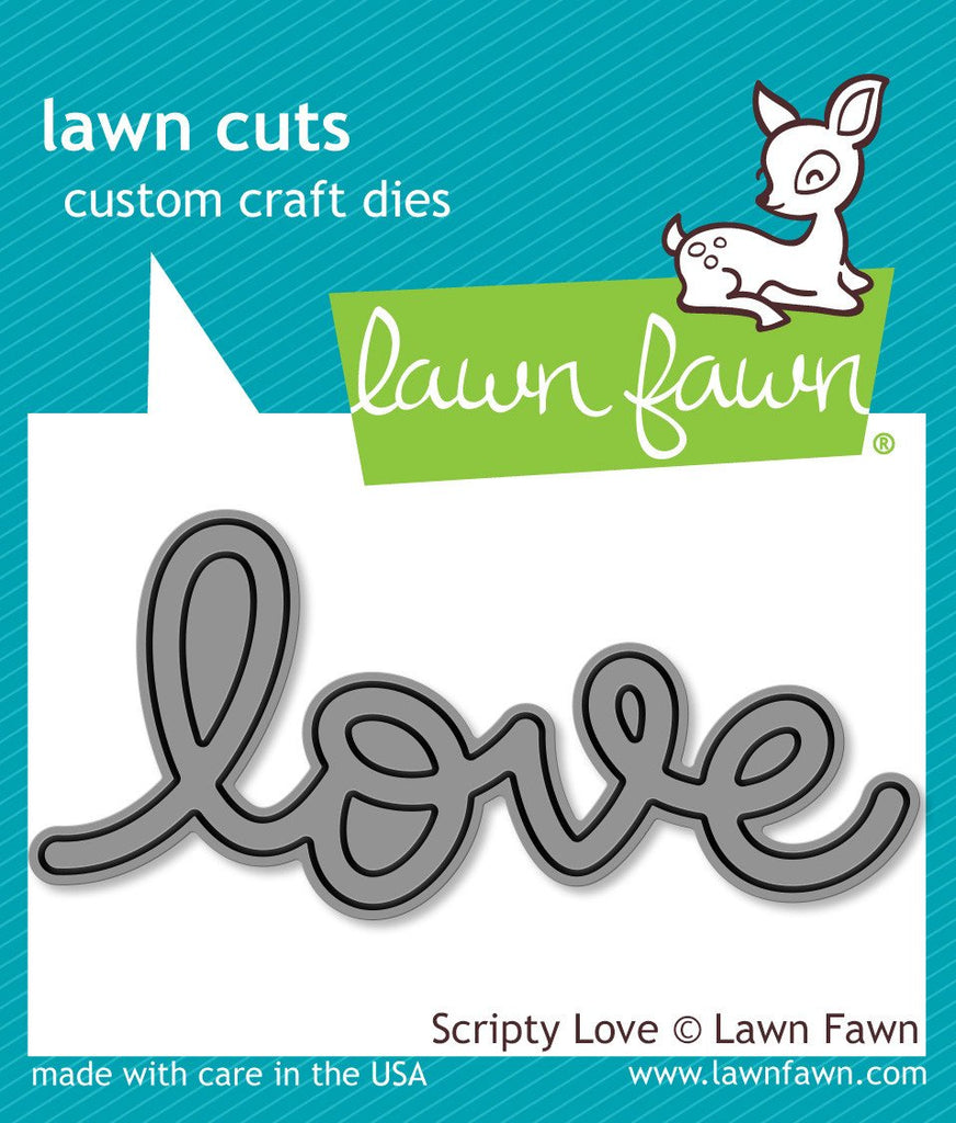 Lawn Fawn - Scripty Love