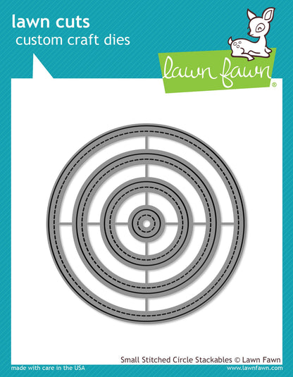 Lawn Fawn - Small Stitched Circle Stackables
