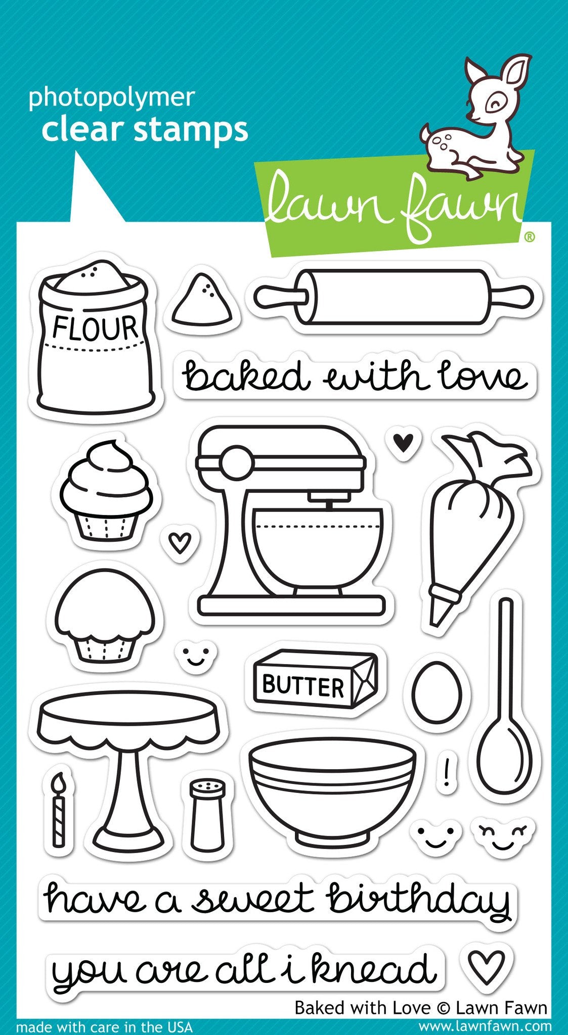 Lawn Fawn - Baked With Love