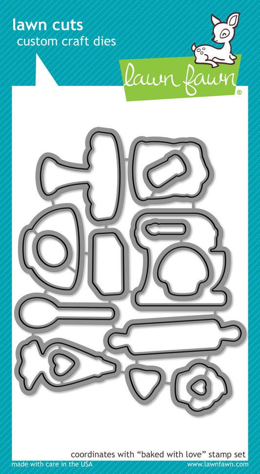 Lawn Fawn - Baked With Love Lawn-Cuts