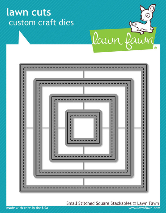 Lawn Fawn - Small Stitched Square Stackables