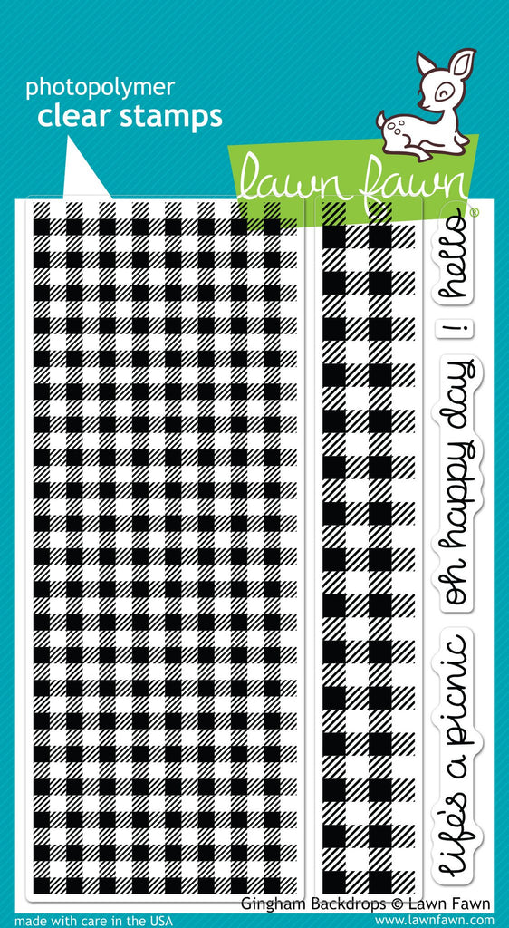 Lawn Fawn - Gingham Backdrops