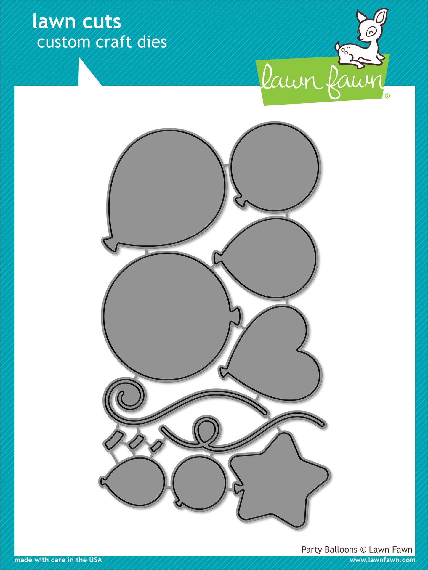 Lawn Fawn - Party Balloons