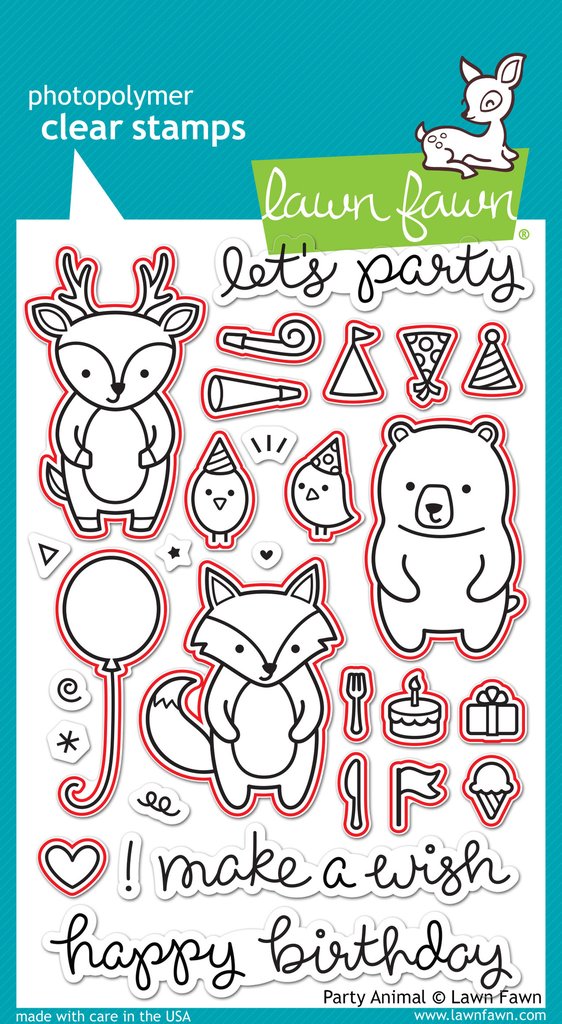 Lawn Fawn - Party Animal - Lawn Cuts