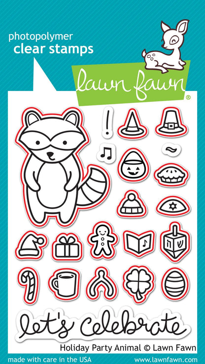 Lawn Fawn - Holiday Party Animal - Lawn Cuts