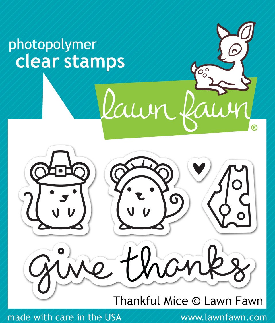 Lawn Fawn - Thankful Mice