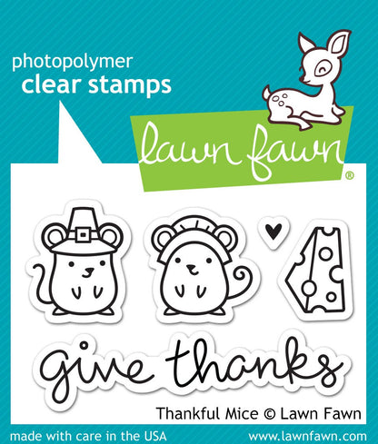 Lawn Fawn - Thankful Mice