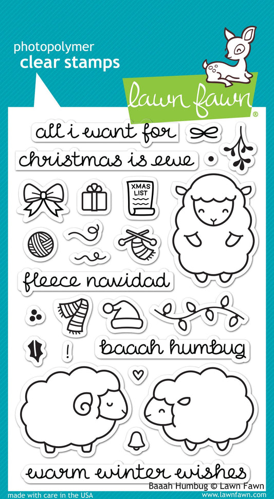 Lawn Fawn - Baaah Humbug