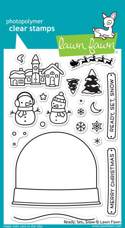 Lawn Fawn - Ready, Set, Snow