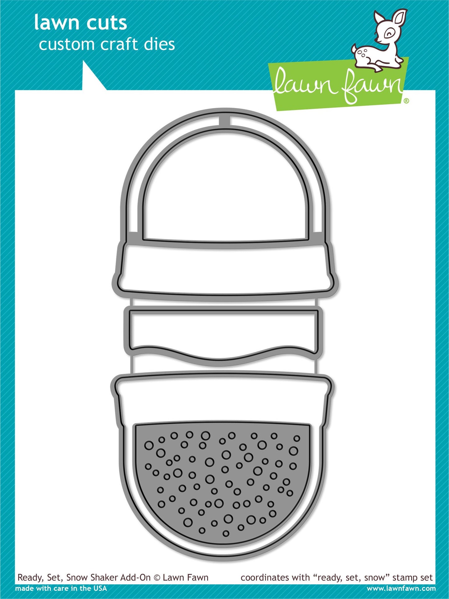 Lawn Fawn - Ready, Set, Snow Shaker Add-On