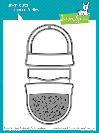 Lawn Fawn - Ready, Set, Snow Shaker Add-On