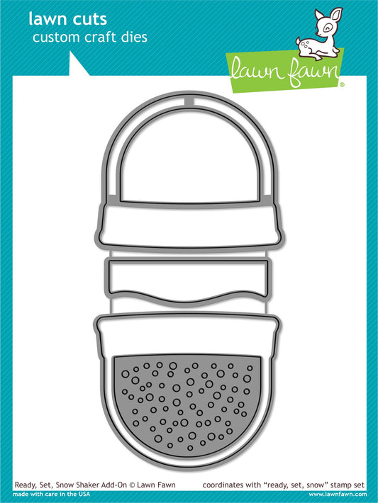 Lawn Fawn - Ready, Set, Snow Shaker Add-On