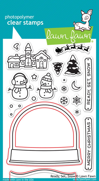 Lawn Fawn - Ready, Set, Snow Shaker Add-On