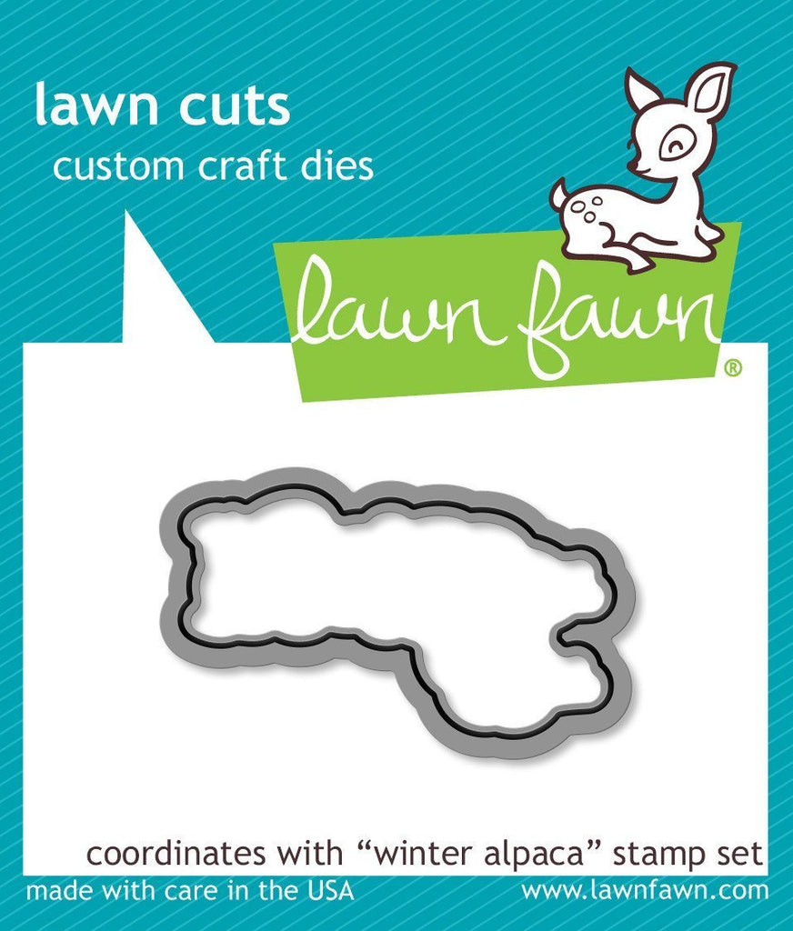 Lawn Fawn - Winter Alpaca -Lawn-Cuts