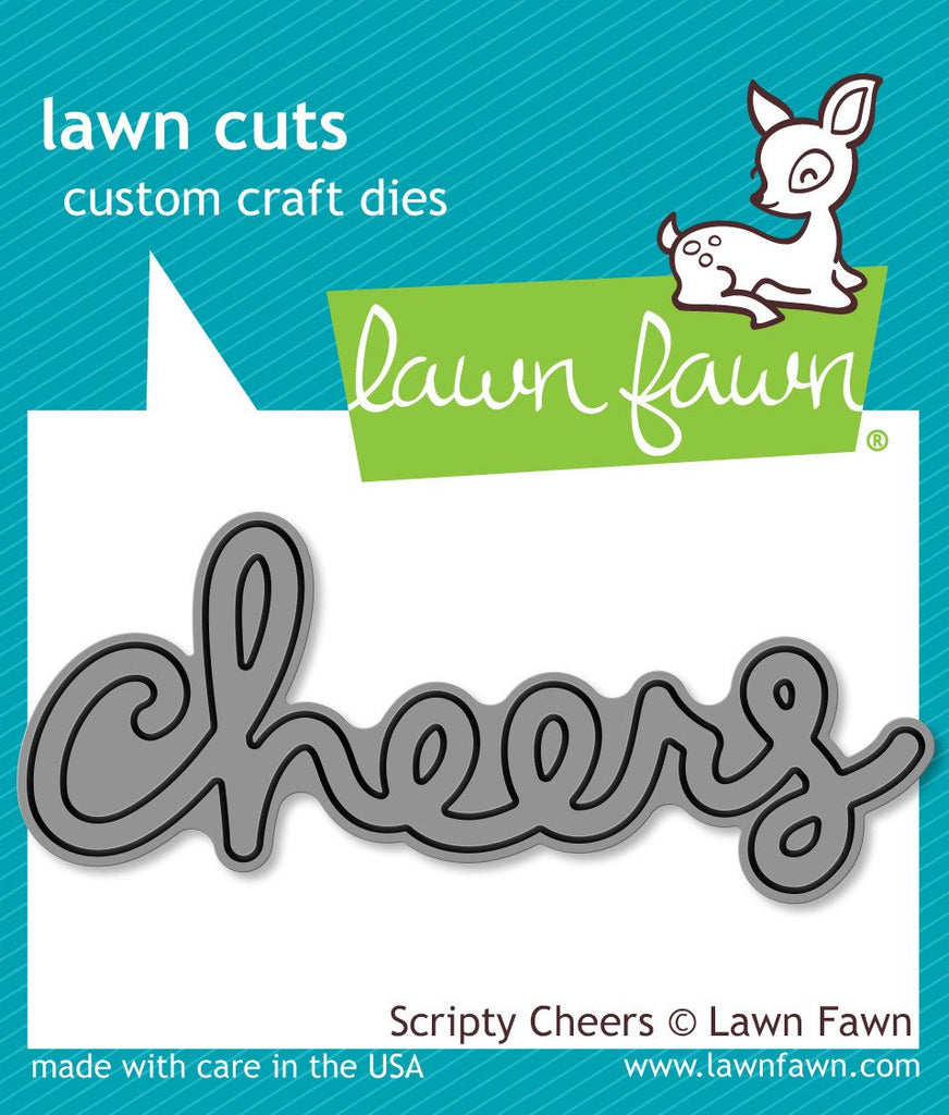 Lawn Fawn - Scripty Cheers