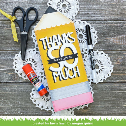 Lawn Fawn - Giant Thanks So Much