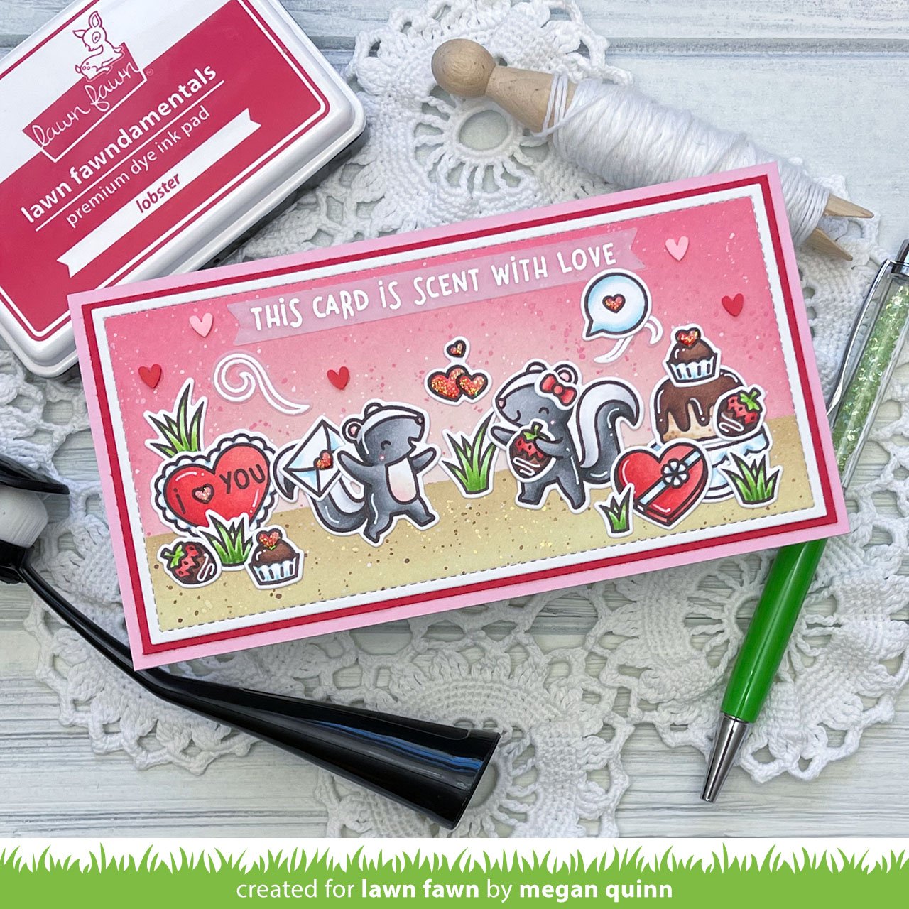 Lawn Fawn - Scent With Love Add-On