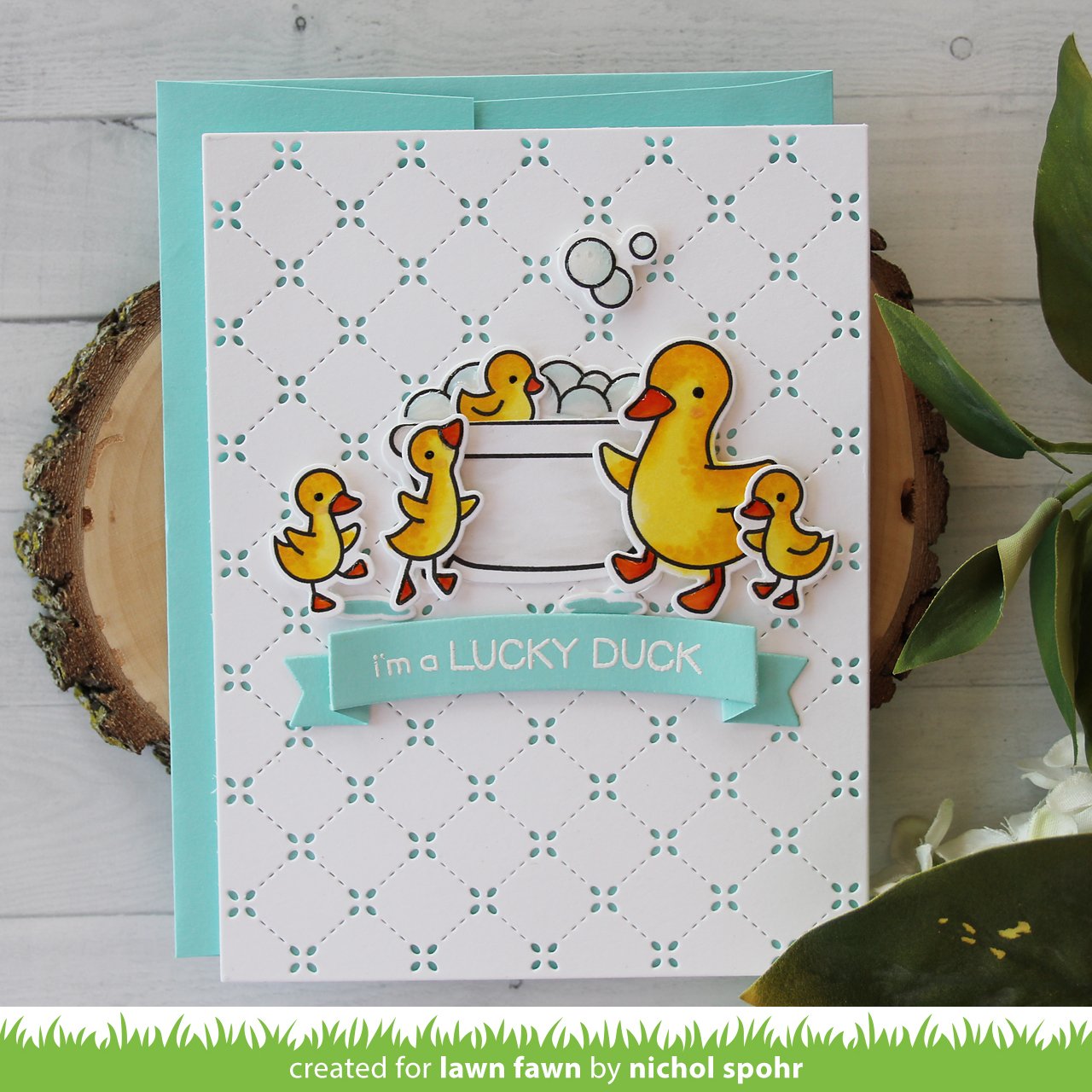 Lawn Fawn - Rub-a-Dub-Dub