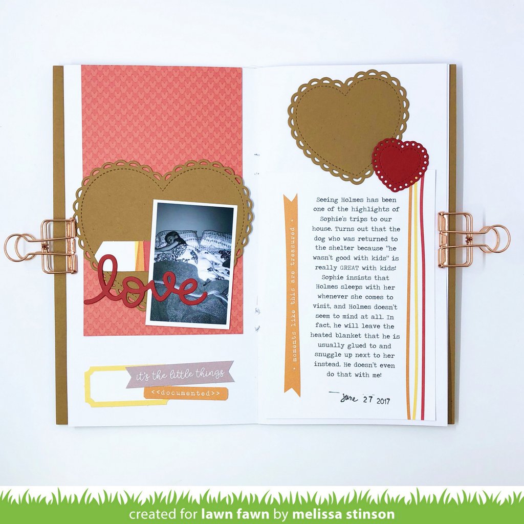 Lawn Fawn - Lacy Heart Stackables