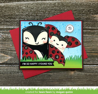 Lawn Fawn - Tiny Gift Box Ladybug Add-On