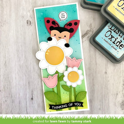 Lawn Fawn - Stitched Flower Frame