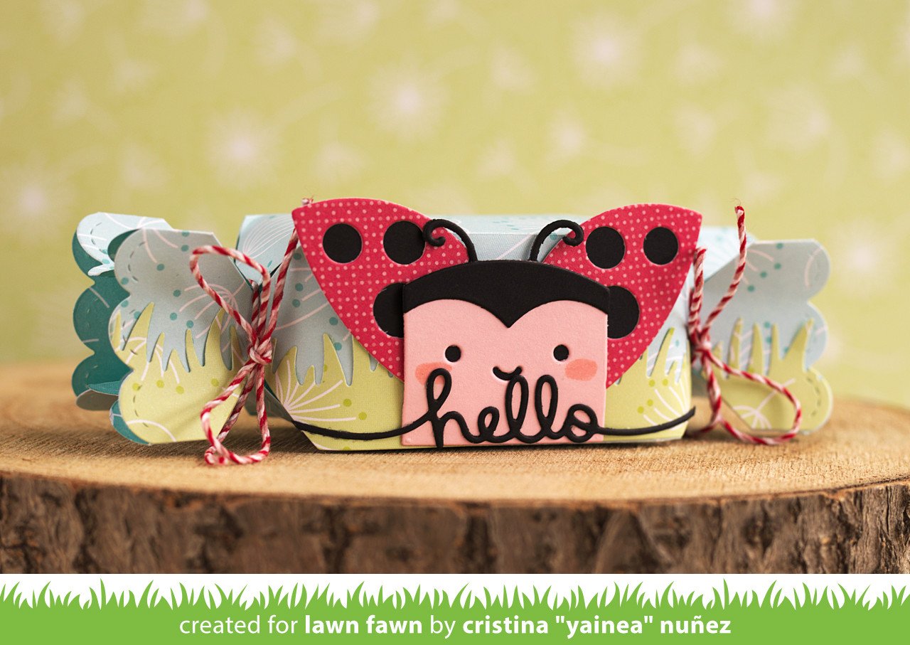 Lawn Fawn - Tiny Gift Box Ladybug Add-On