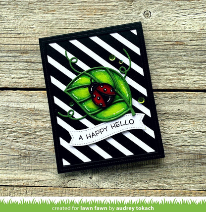Lawn Fawn - Ladybug And Leaf