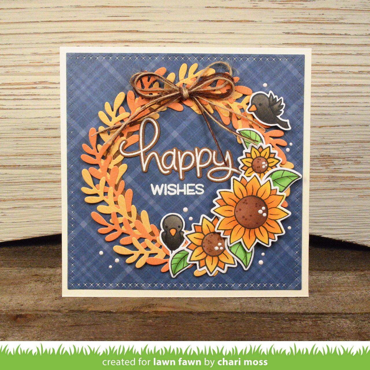Lawn Fawn - Large Wreath