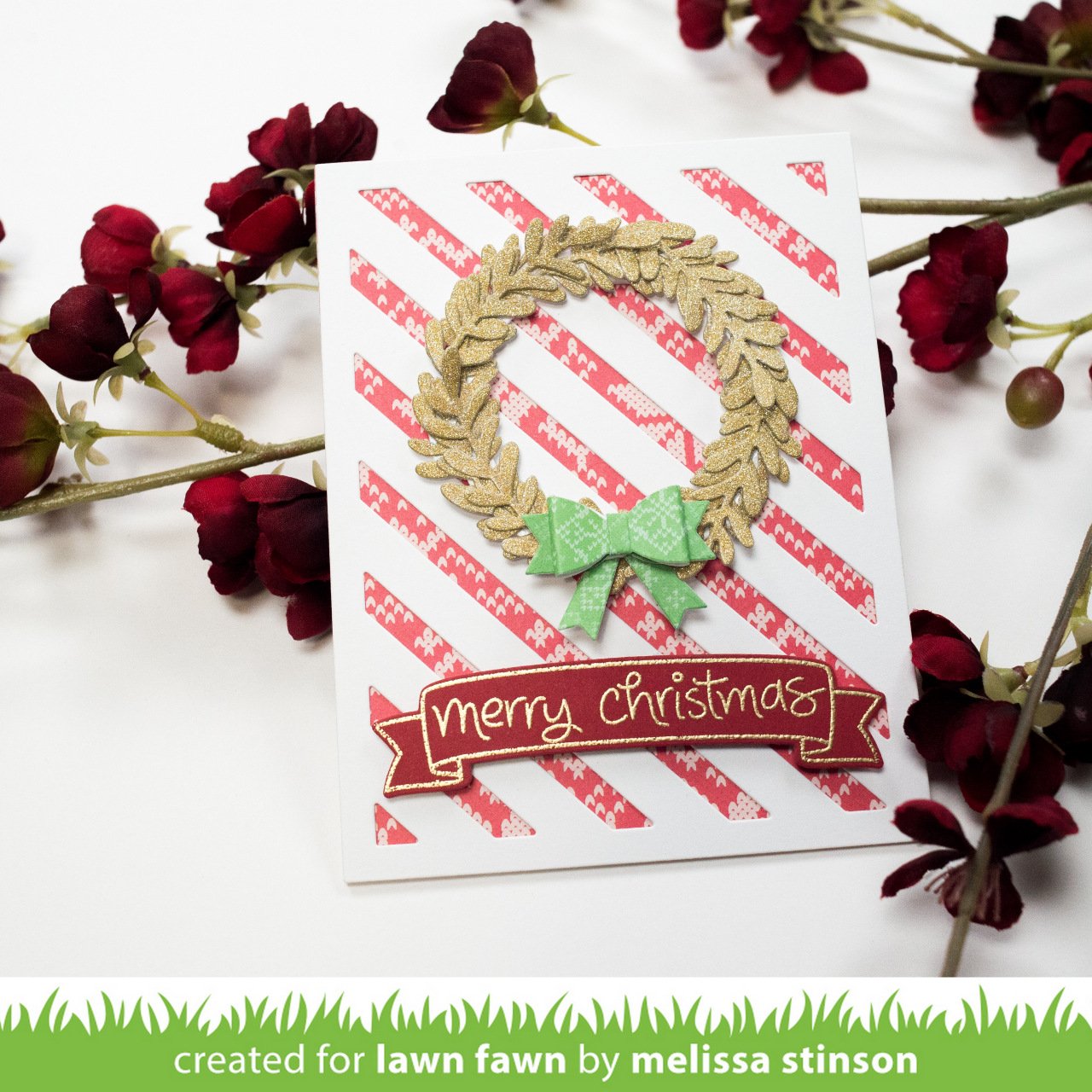 Lawn Fawn - Large Wreath