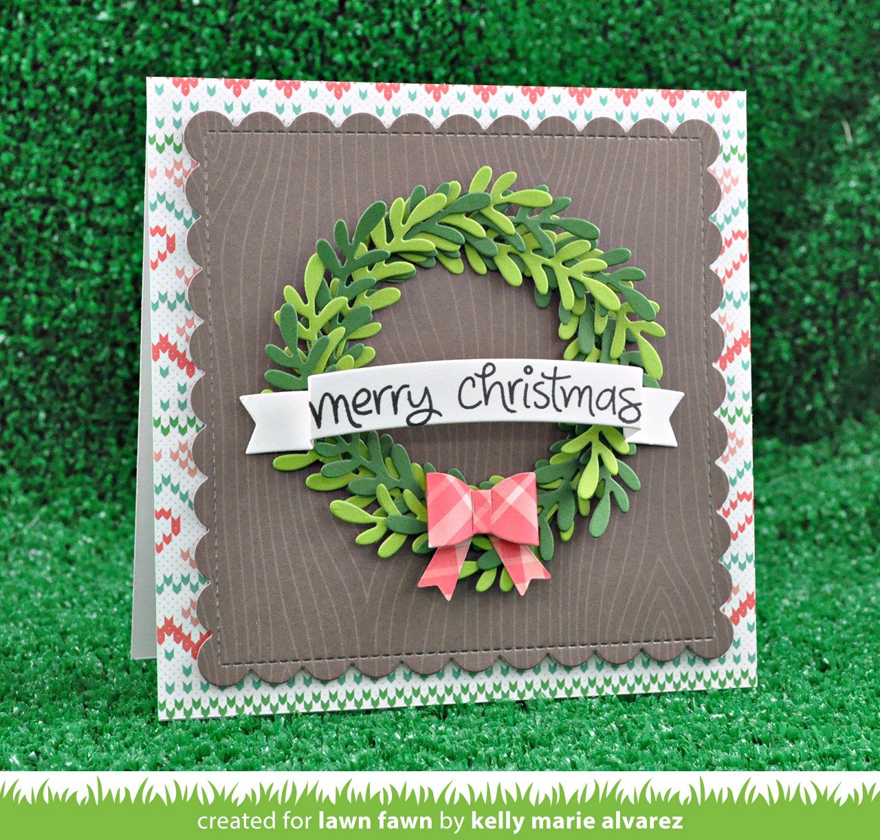 Lawn Fawn - Large Wreath