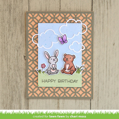 Lawn Fawn - Fancy Lattice Backdrop