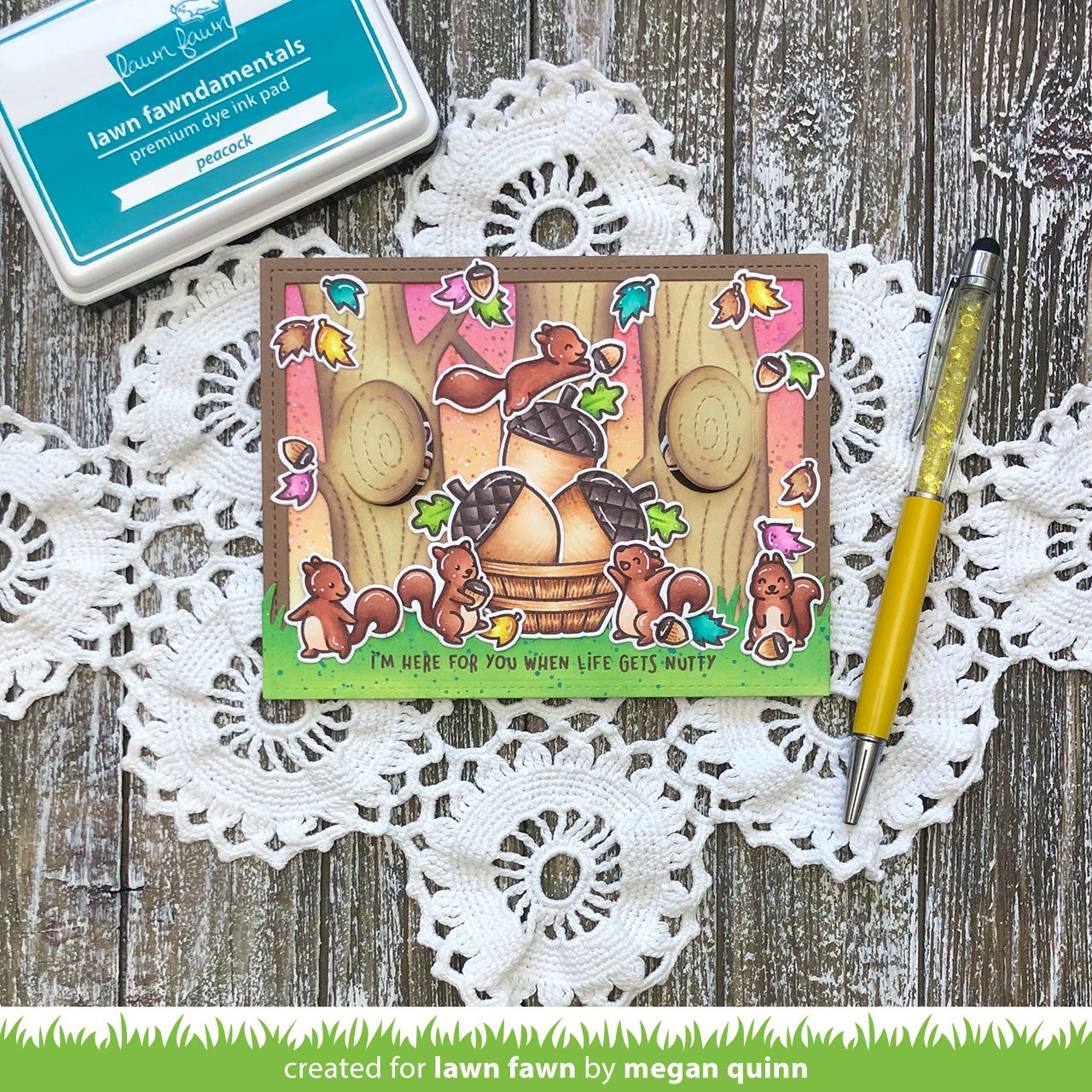 Lawn Fawn - Lift The Flap Tree Backdrop