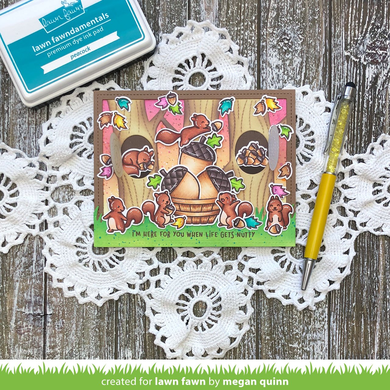 Lawn Fawn - Lift The Flap Tree Backdrop