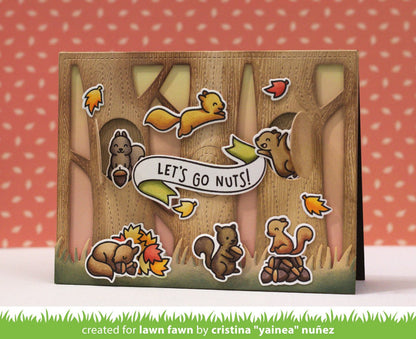 Lawn Fawn - Lift The Flap Tree Backdrop