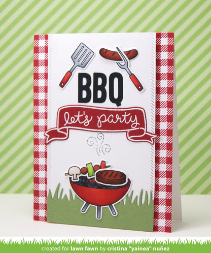 Lawn Fawn - Let's Bbq