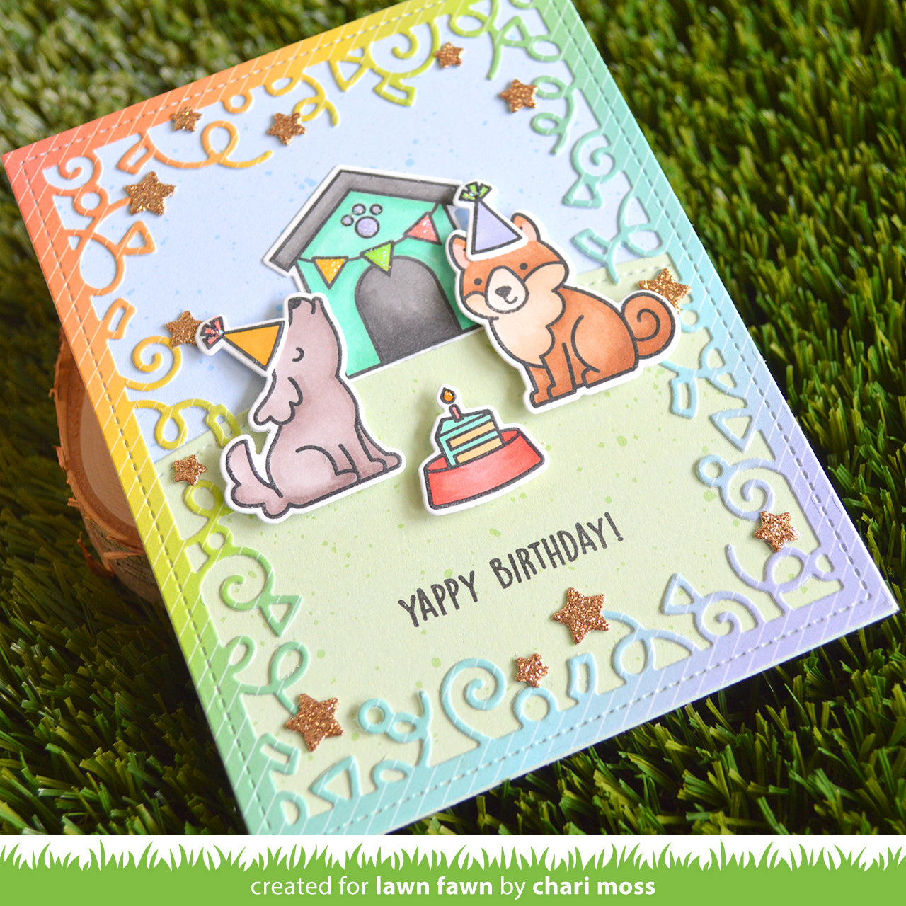 Lawn Fawn - Yappy Birthday