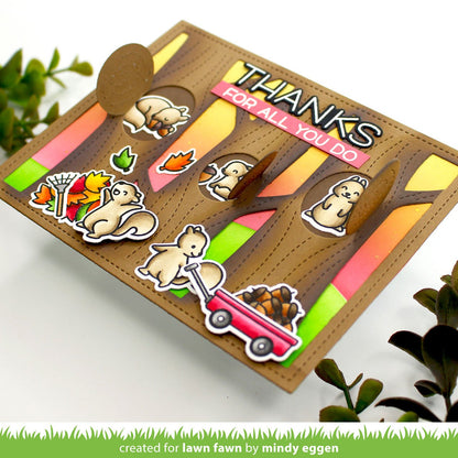 Lawn Fawn - Lift The Flap Tree Backdrop