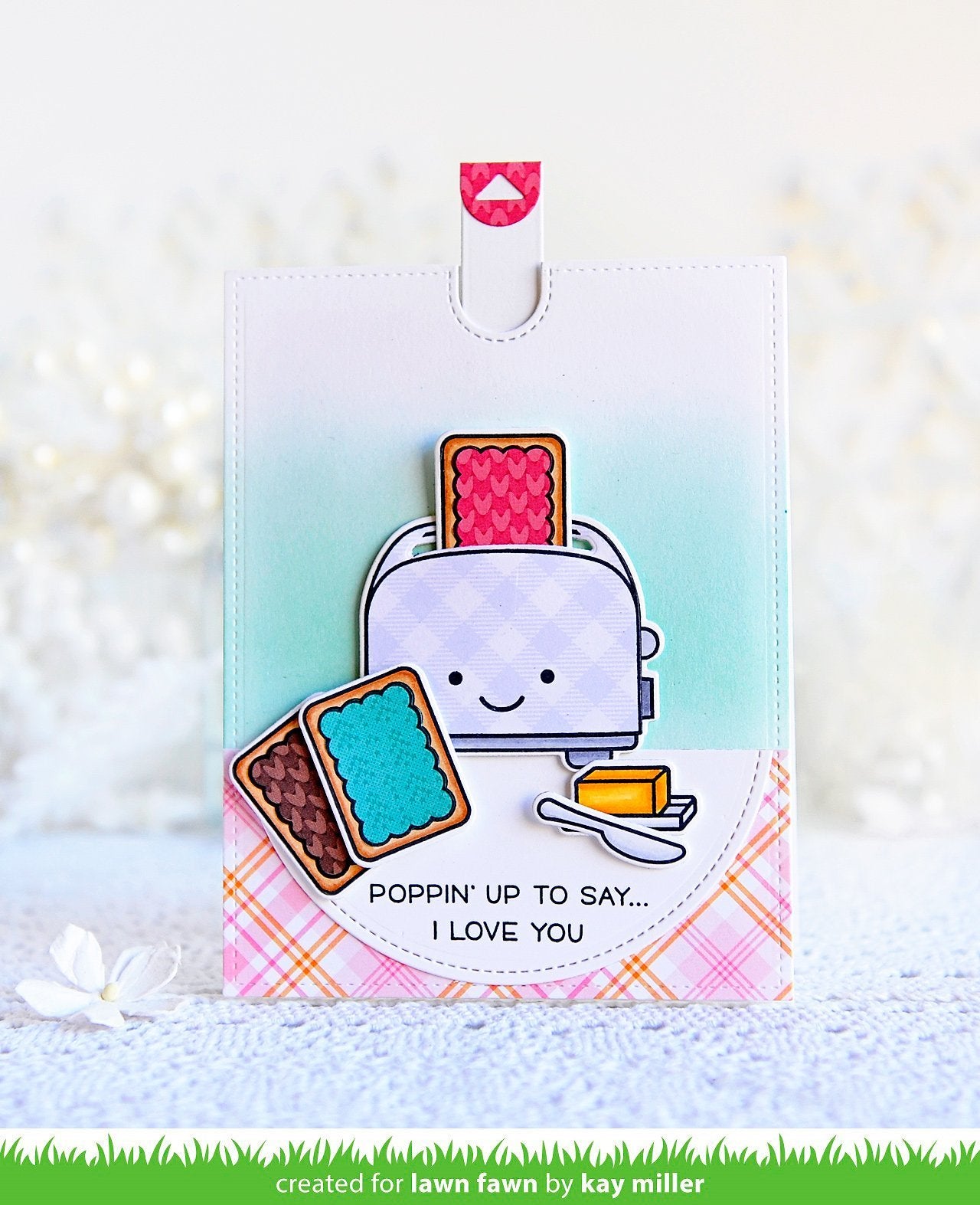 Lawn Fawn - Let's Toast Pull Tab Add-On