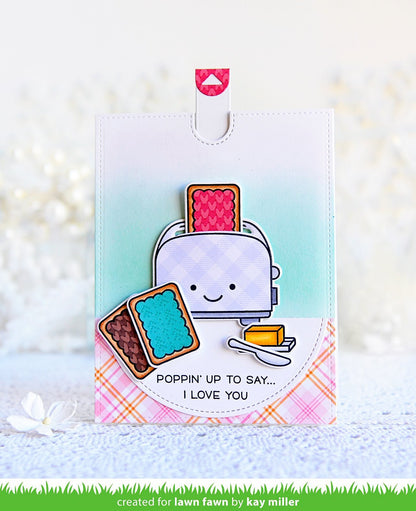 Lawn Fawn - Let's Toast Pull Tab Add-On