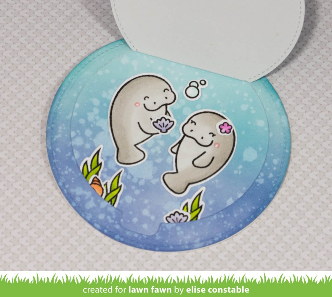 Lawn Fawn - Manatee-Rific
