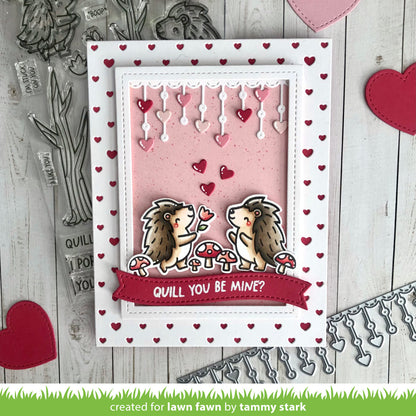 Lawn Fawn - Little Heart Strings Border