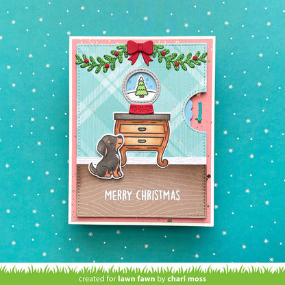 Lawn Fawn - Little Snow Globe: Dog