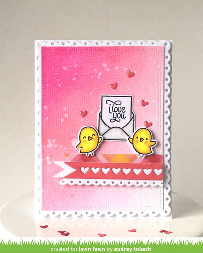 Lawn Fawn - Fancy Scalloped Rectangle Stackables
