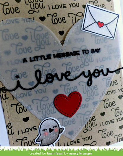 Lawn Fawn - I Love You Border