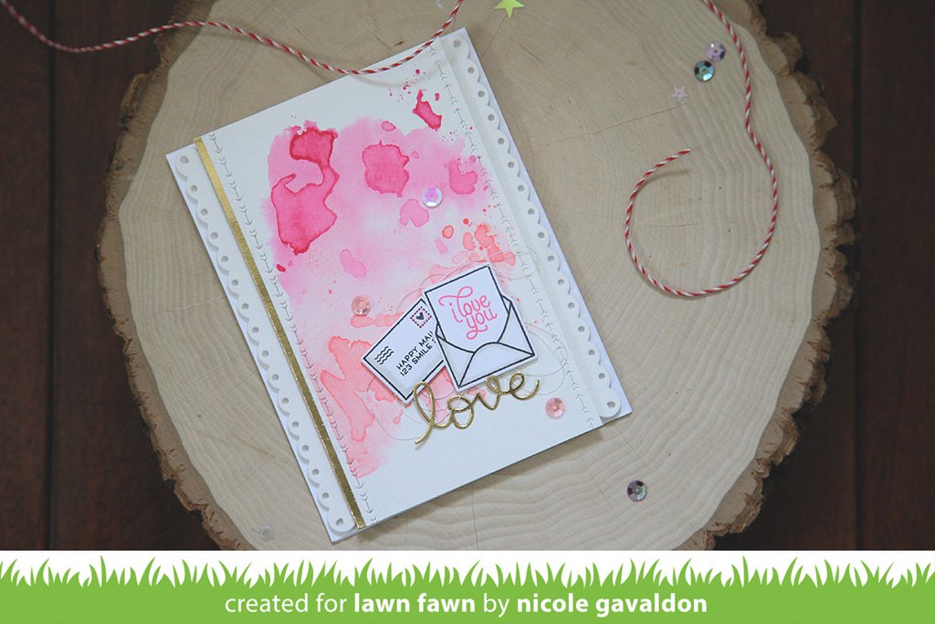 Lawn Fawn - Valentine Borders