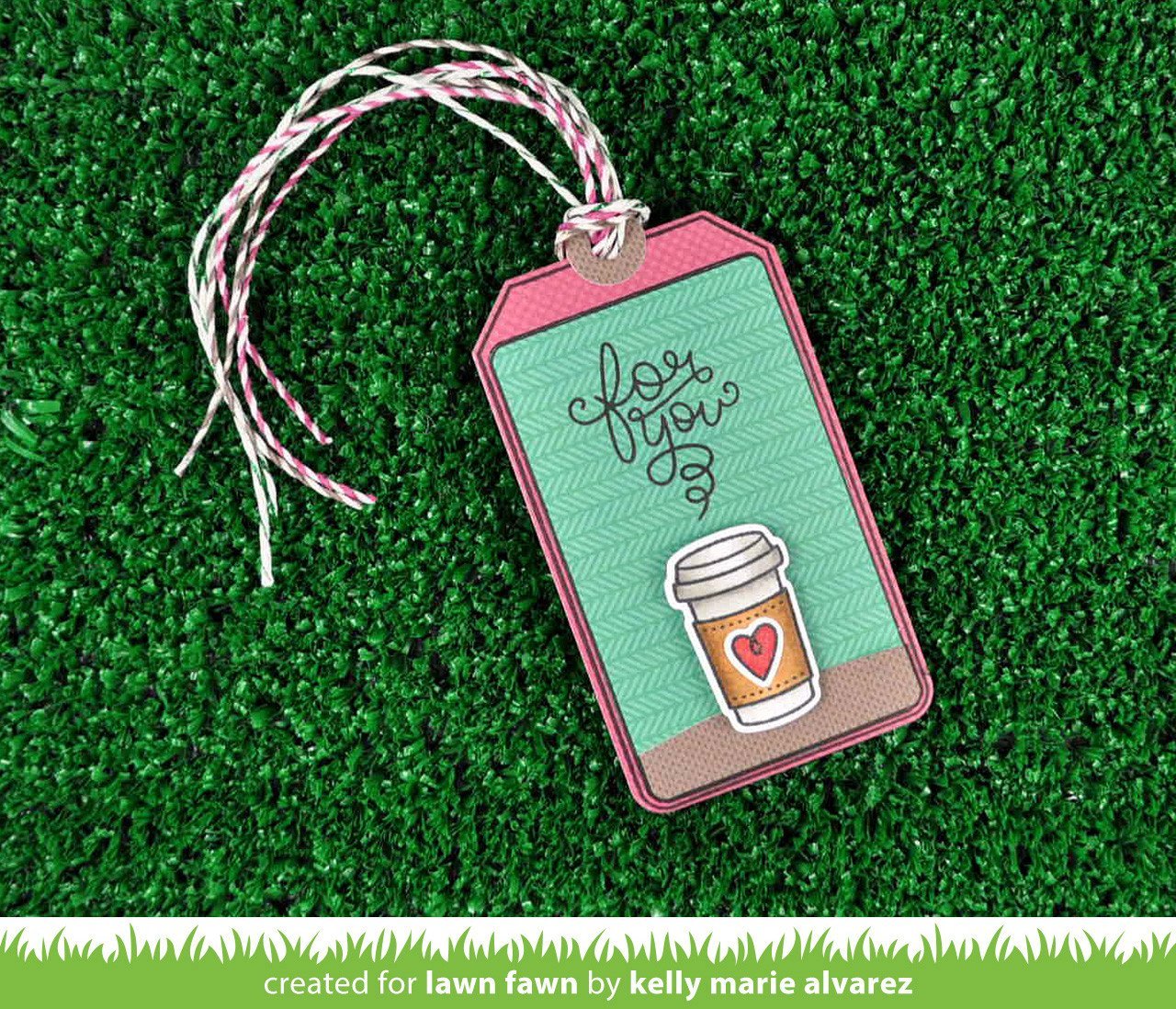 Lawn Fawn - Love You a Latte
