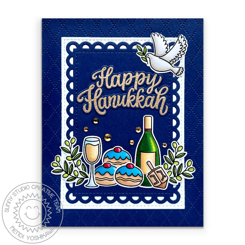 Sunny Studio - Dotted Diamond Portrait Die