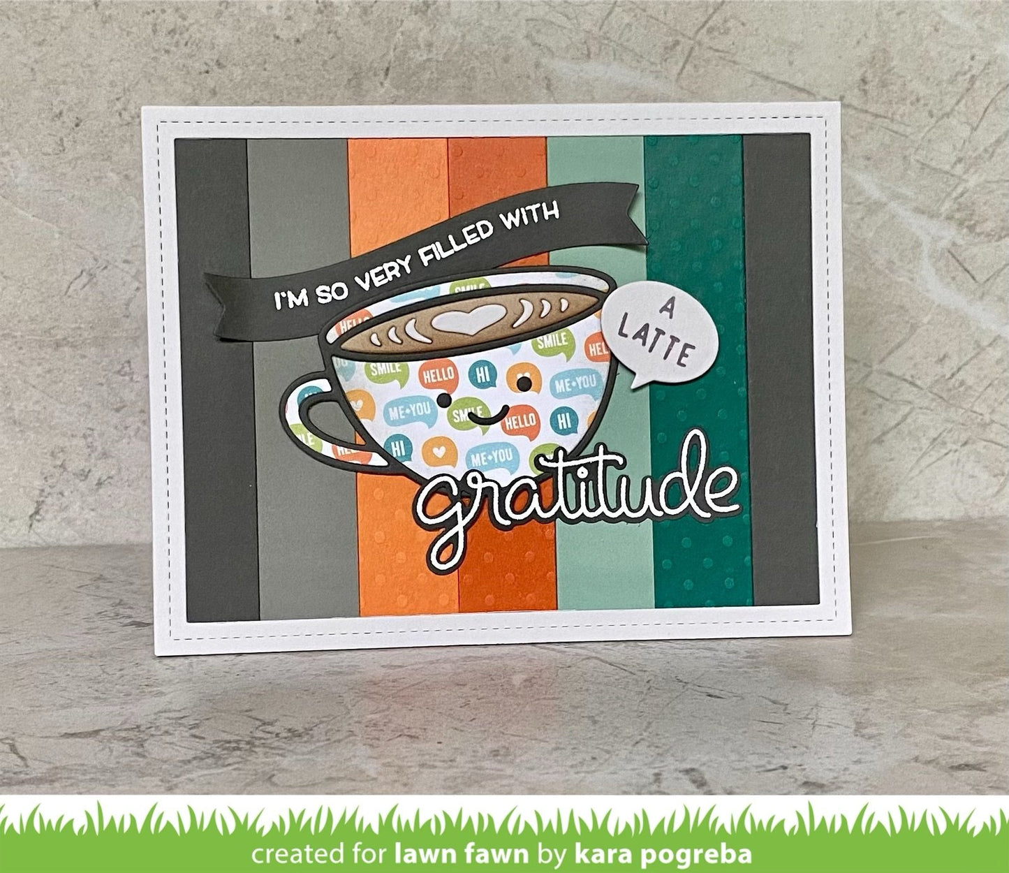 Lawn Fawn - Lovely Latte