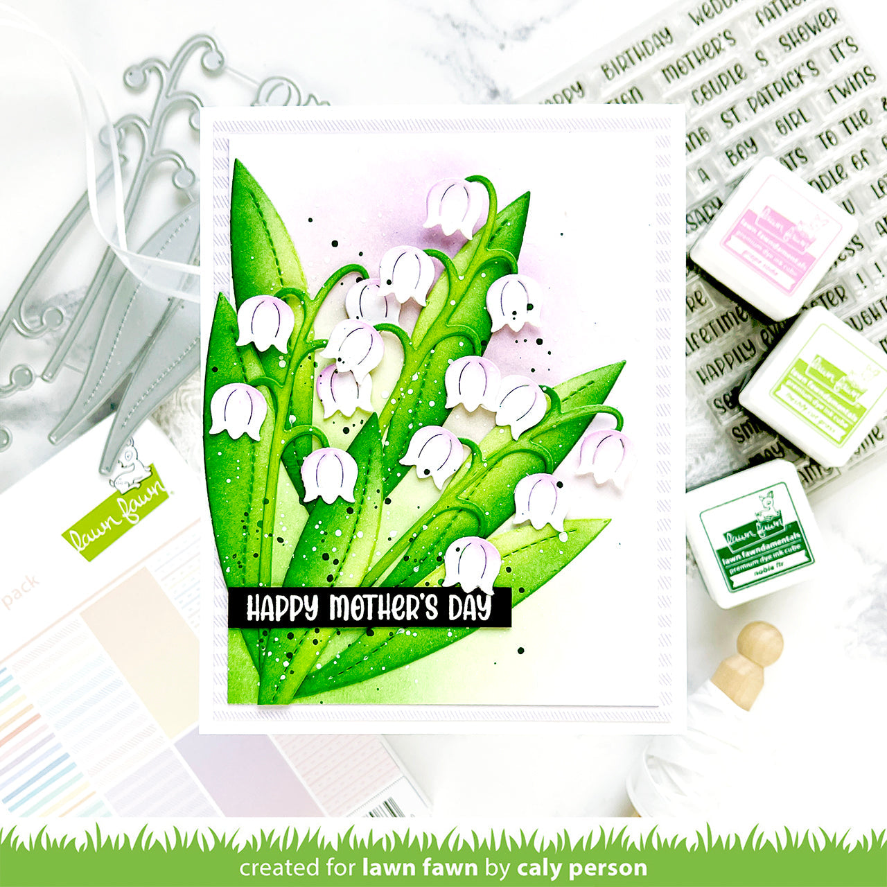 Lawn Fawn - Lovely Lily Of The Valley