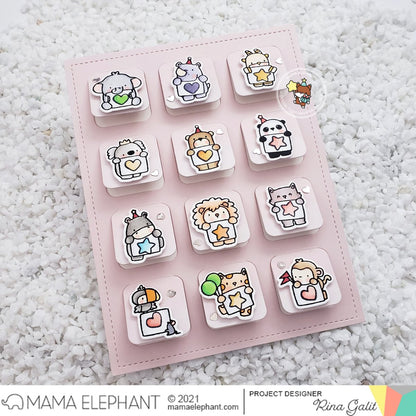 Mama Elephant - Lift Flap Grid - Creative Cuts
